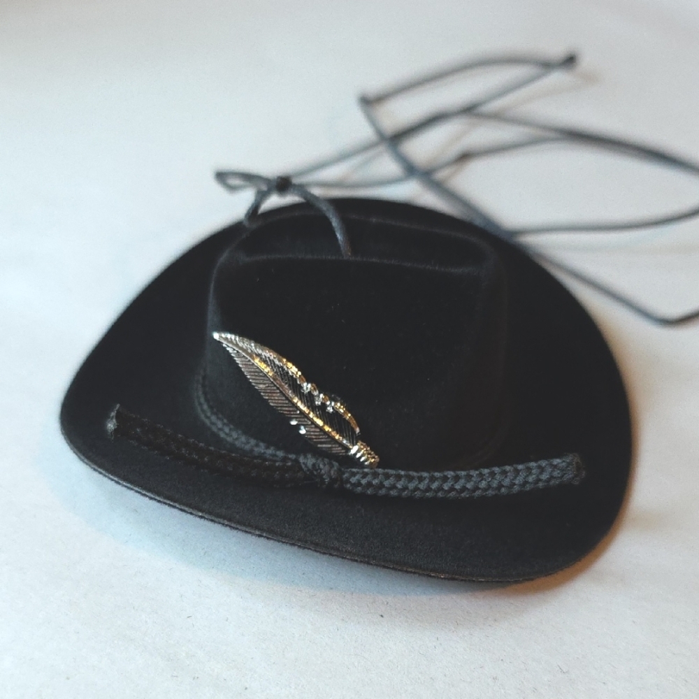 Car Charm/Ornament 3" Cowboy Hat - Western Car Charm
